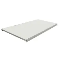 Полка для стеллажа, 40&times;90 см, перфорированная, шаг 2.5 см, белая