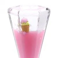 Часы гелиевые, антистресс, 17&times;5.5 см, розовые