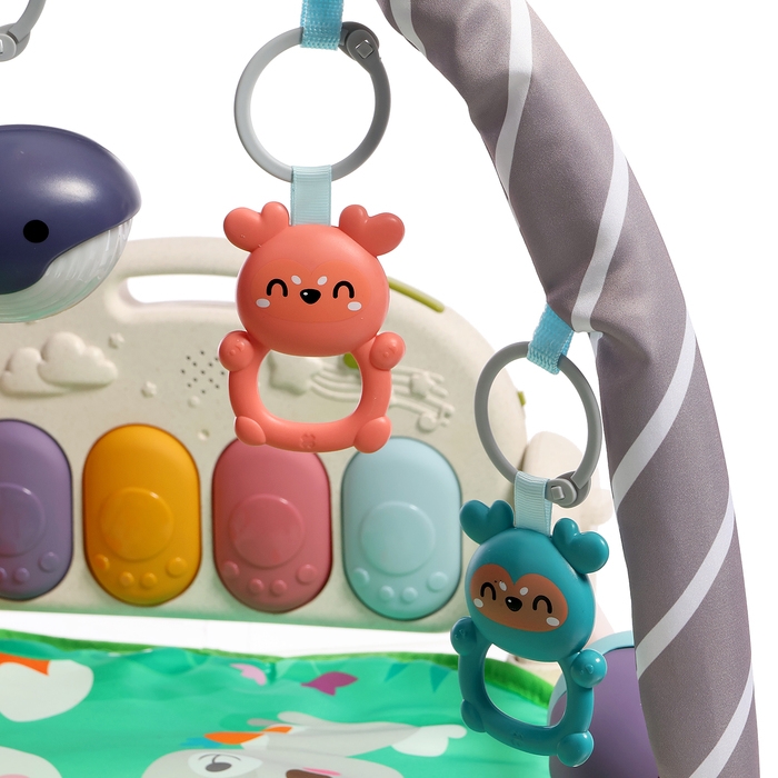 Развивающий музыкальный коврик, звук, свет Развивающий музыкальный коврик, звук, свет