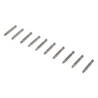 Биты ТУНДРА, намагниченные, сталь S2, PH2&times;50 мм, 10 шт.