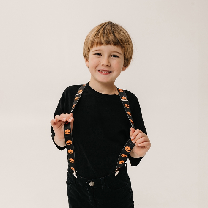 Карнавальные подтяжки «Весёлые тыковки» Карнавальные подтяжки «Весёлые тыковки»