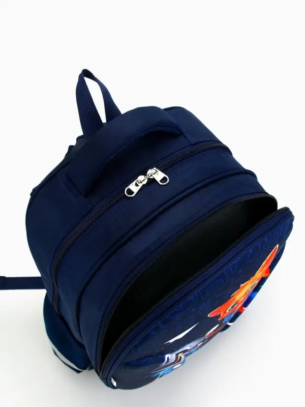 Рюкзак школьный, каркасный, 39&times;30&times;14 см &laquo;Енотик и лисёнок&raquo;