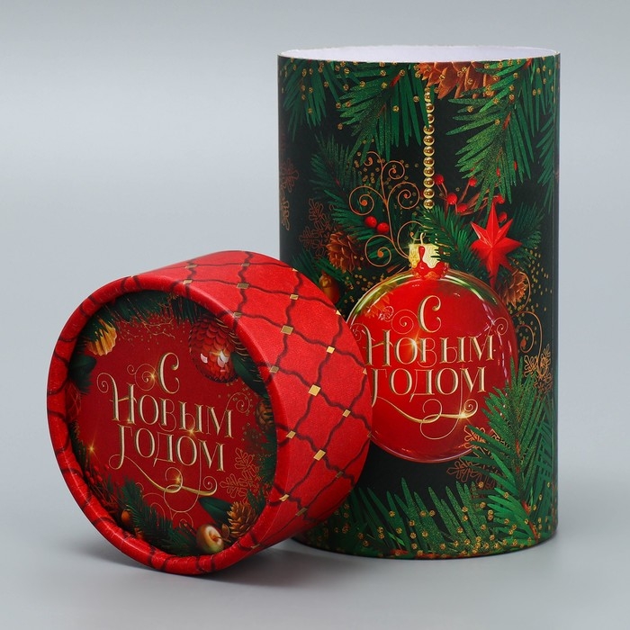 Коробка подарочная «С Новым годом», 8 х 14.5 см, Новый год Коробка подарочная «С Новым годом», 8 х 14.5 см, Новый год