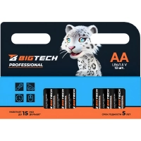 Батарейка BigTech Professional АA/LR6 уп/12шт
