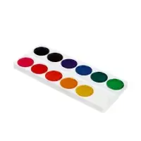 Акварель &laquo;Луч. ZOO&raquo;, 12 цветов, без кисти