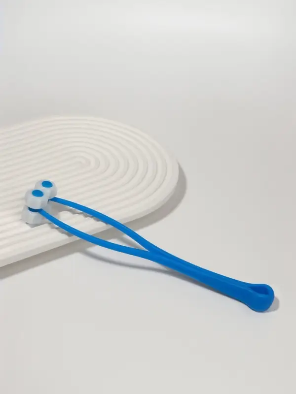 Массажёр для лица, 25&times;4.5 см, 4 ролика, МИКС