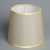 Абажур BayerLux &laquo;Бридж&raquo;, E27 или E14, золотистый, 18&times;18&times;15.5 см