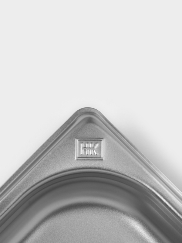 Гастроемкость 1/3x40 мм, 325x176x40 мм, толщина 0,8 мм Гастроемкость 1/3x40 мм, 325x176x40 мм, толщина 0,8 мм