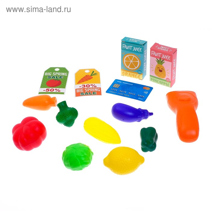 Игровой набор «Овощной магазин» в чемодане Игровой набор «Овощной магазин» в чемодане