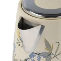 Чайник BRAYER 1083BR-YE, электрический, 2200Вт, 1.7л, нерж.сталь. автоотключение