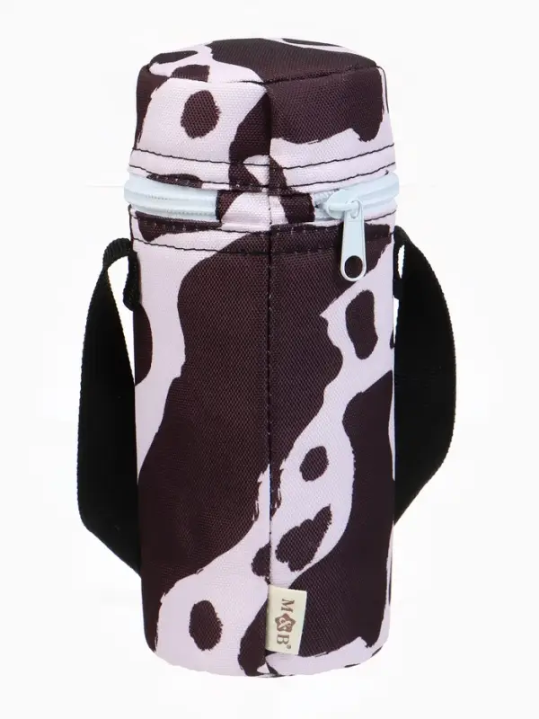 Термосумка для бутылочки &laquo;Коровий принт&raquo;, форма тубус, M&B