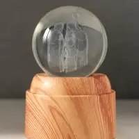 Сувенир стекло свет "Шар. Рождение" 6хLED шар d=6 см, крутится, USB 7х7х10 см Сувенир стекло свет "Шар. Рождение" 6хLED шар d=6 см, крутится, USB 7х7х10 см