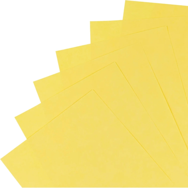 Бумага цветная Выбор есть (А4,80г,желтый интенсив) пачка 50л