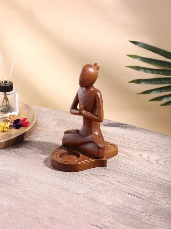 Подставка под благовония &laquo;Медитация&raquo;, 14&times;15&times;30 см, дерево суар