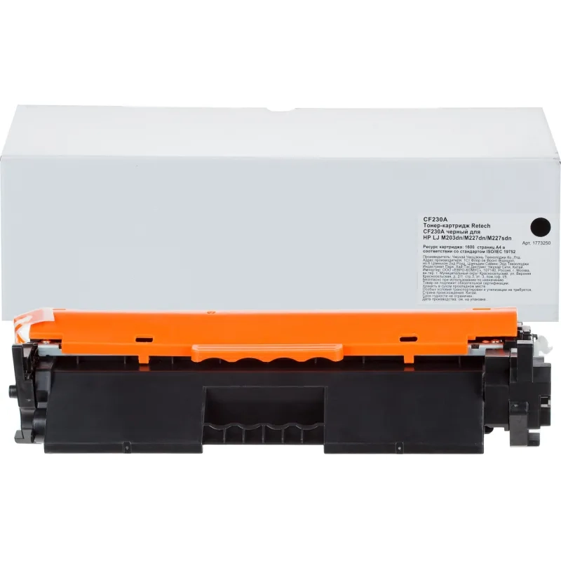 Тонер-картридж Retech CF230A чер. для HP LJ M203dn/M227dn/M227sdn
