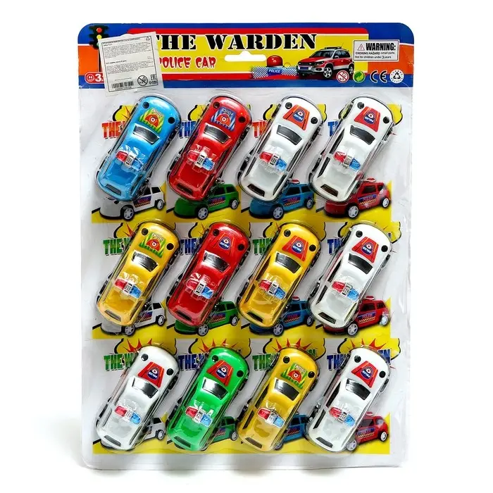 Набор машин «Спецслужба» 12 шт, инерция, МИКС