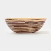 Салатник, 25&times;25&times;8 см, бамбук