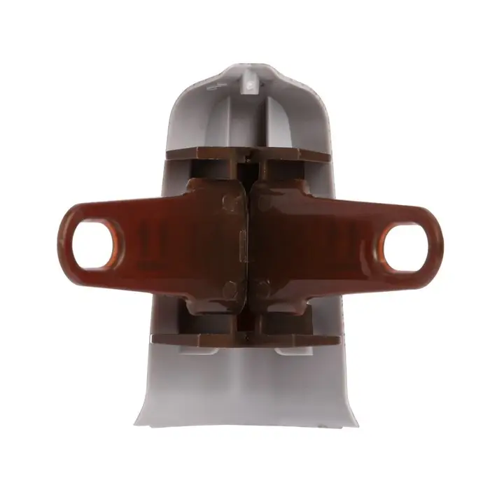 Угол наружный (внешний) «Деконика», с крепежом для плинтуса, 55 мм, 210 дуб Пепельный