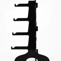 Подставка под очки, 4 места, 16&times;14.5&times;25.5 см, чёрная