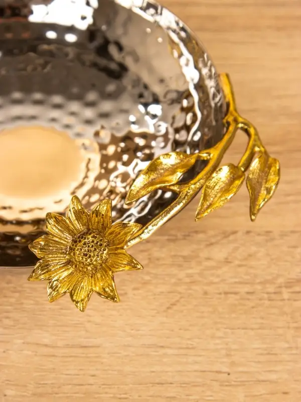 Менажница "Лето" 27х16х7 см, нержавеющая сталь