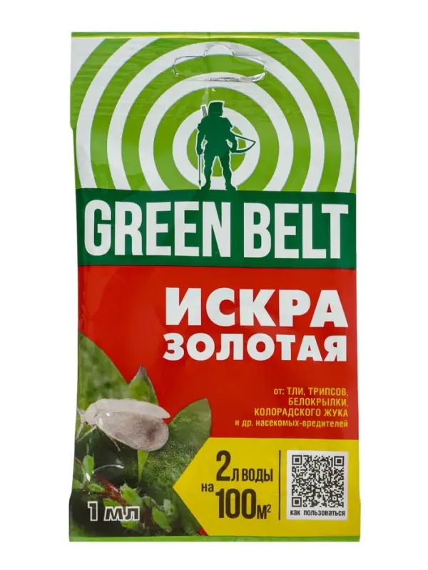Инсектицид &laquo;Искра Золотая&raquo;, средство от колорадского жука, ампула, 1 мл
