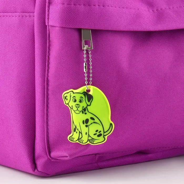 Светоотражающий элемент «Далматинец», двусторонний, 5.8×5.3 см, МИКС Светоотражающий элемент «Далматинец», двусторонний, 5.8×5.3 см, МИКС