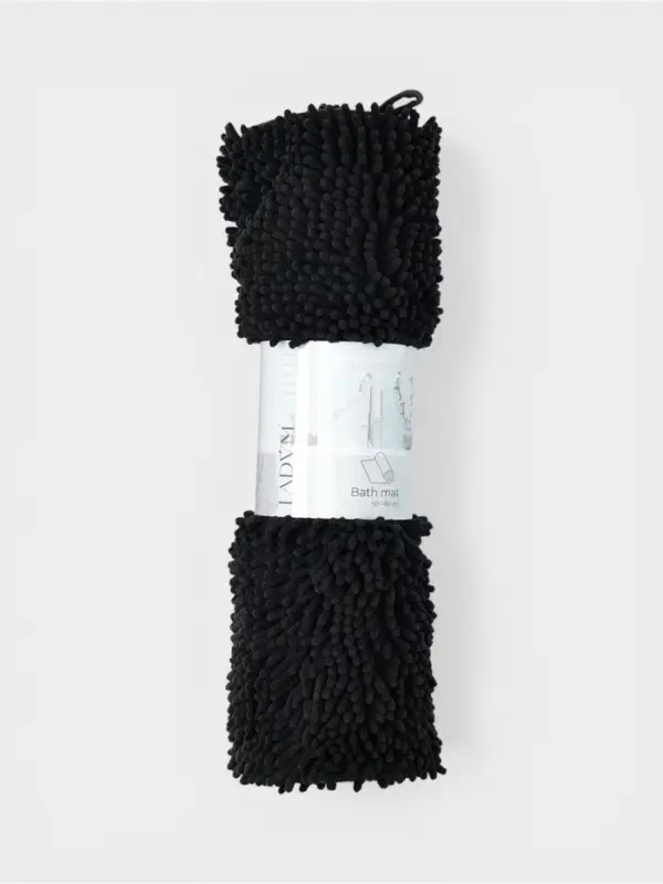 Коврик для дома LaDо́m, букли, плотность 1400 г, 50&times;80 см, графитовый