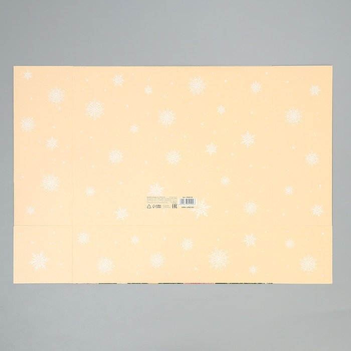 Коробка подарочная новогодняя складная «Елочные шары», 31 х 24.5 х 9 см Коробка подарочная новогодняя складная «Елочные шары», 31 х 24.5 х 9 см