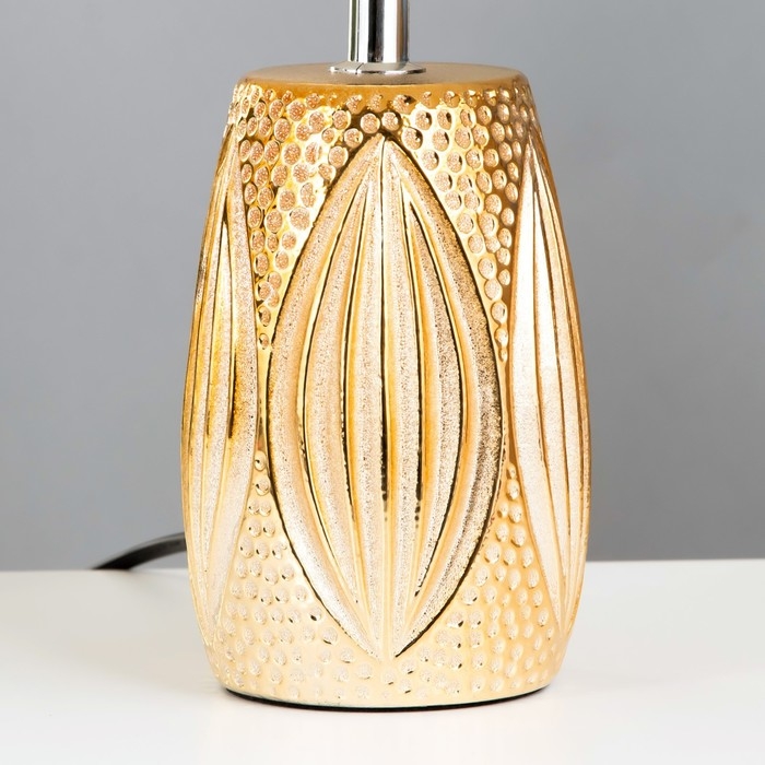 Настольная лампа Шелдон E14 40Вт золото 20х20х33 см RISALUX Настольная лампа Шелдон E14 40Вт золото 20х20х33 см RISALUX