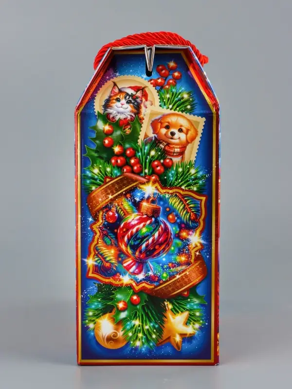 Коробка подарочная складная Коробка подарочная складная "Зимняя сказка" 23 х 10 х 22 см