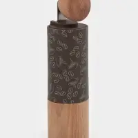 Кофемолка механическая Доляна &laquo;Робуста&raquo;, 21&times;5.5 см, пластик, светлое дерево