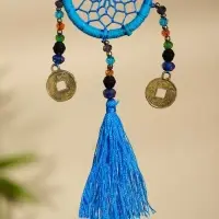 Брелок &laquo;Ловец снов&raquo;, 4&times;15 см, синий