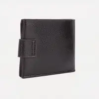 Портмоне мужское, на магните, два отделения, коричневое