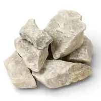 Кварц коробка 10 кг Колотый фракция 70 - 150 мм