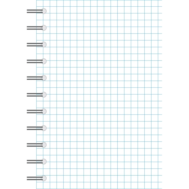 Блокнот А6 80л на гребне в ассорт 3-80-032 Д