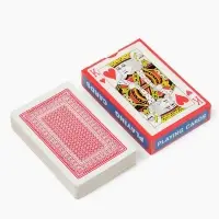 Карты игральные «Король», колода 54 шт., 5.7×8.7 см, красная рубашка