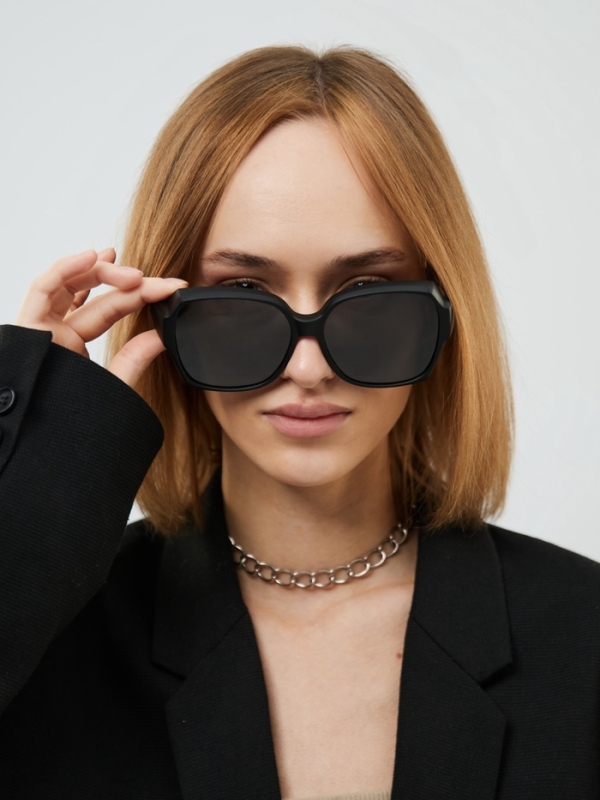 Очки солнечные поляризационные, uv 380, ширина 15.3 см, черные Очки солнечные поляризационные, uv 380, ширина 15.3 см, черные