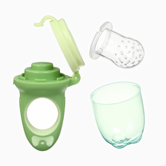 Ниблер с силиконовой сеточкой  Ниблер с силиконовой сеточкой "Бантик", цвет МИКС