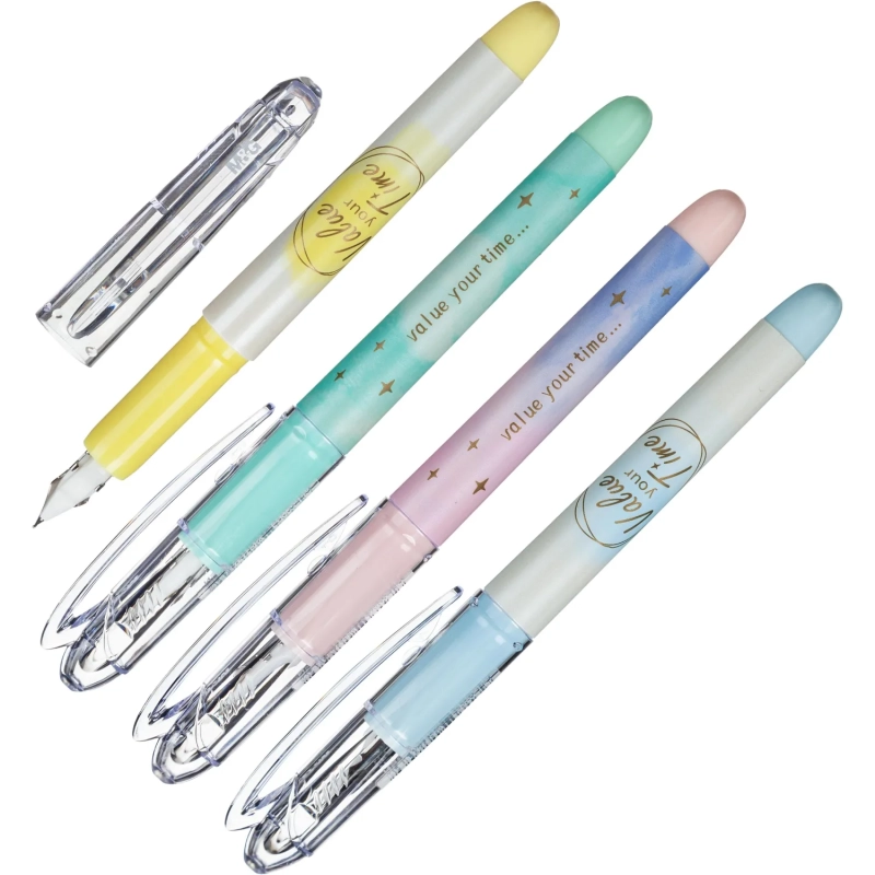 Ручка перьевая M&G Color Studio с конвертером б/чернил асс AFPW6371004384C