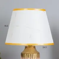 Лампа настольная &laquo;Нереа&raquo; 1&times;40 Вт Е14 розовый/золото 24&times;24&times;40 см