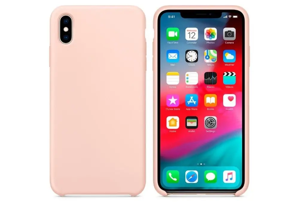 Чехол Iph XS Max Silicon Case 100% ORG Pink Sand Чехол Iph XS Max Silicon Case 100% ORG Pink Sand