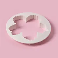 Формы для вырезания теста и мастики Доляна &laquo;Пионы&raquo;, набор 4 шт.: d=8.5/10 /11.5/14.5 см, пластик, белые