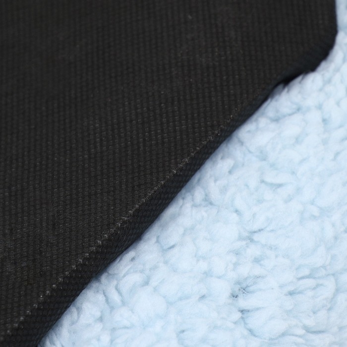 Лежанка для собак и кошек «Уют», мягкий мех, 45 х 35 х 11 см, голубая Лежанка для собак и кошек «Уют», мягкий мех, 45 х 35 х 11 см, голубая