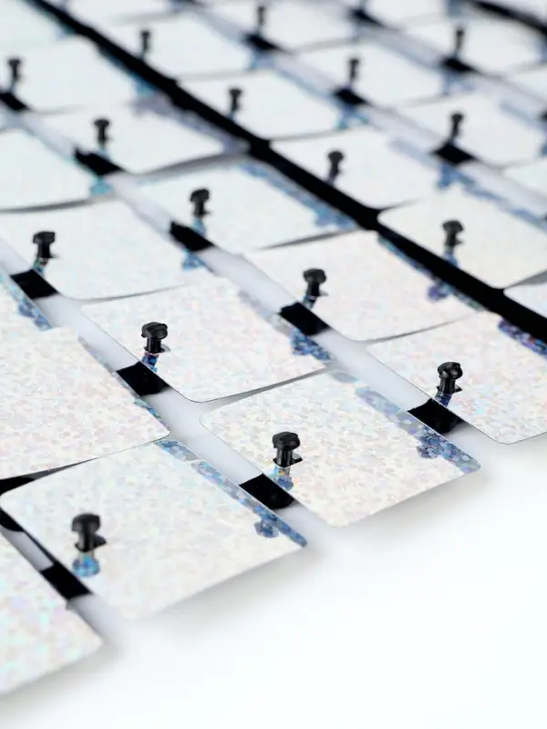 Панель с пайетками для фотозоны 30&times;30 см перламутровый