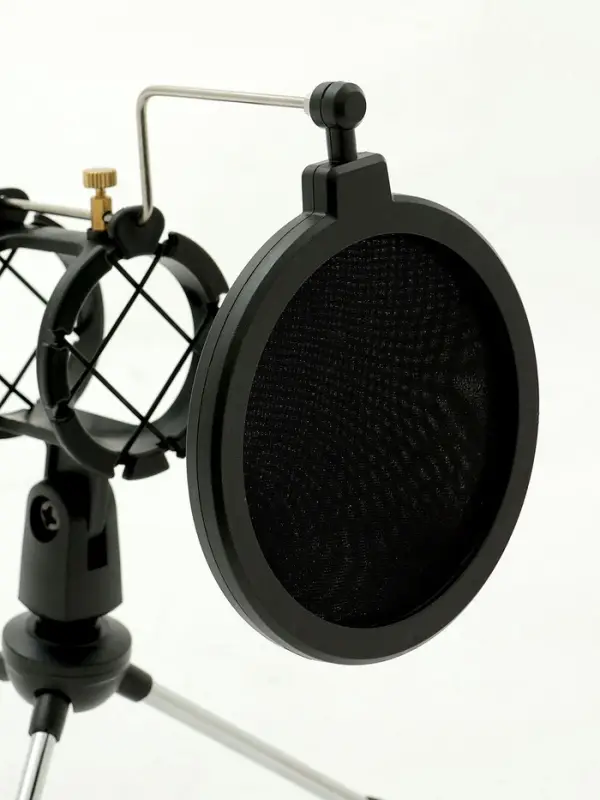 Микрофонная стойка настольная с поп-фильтром