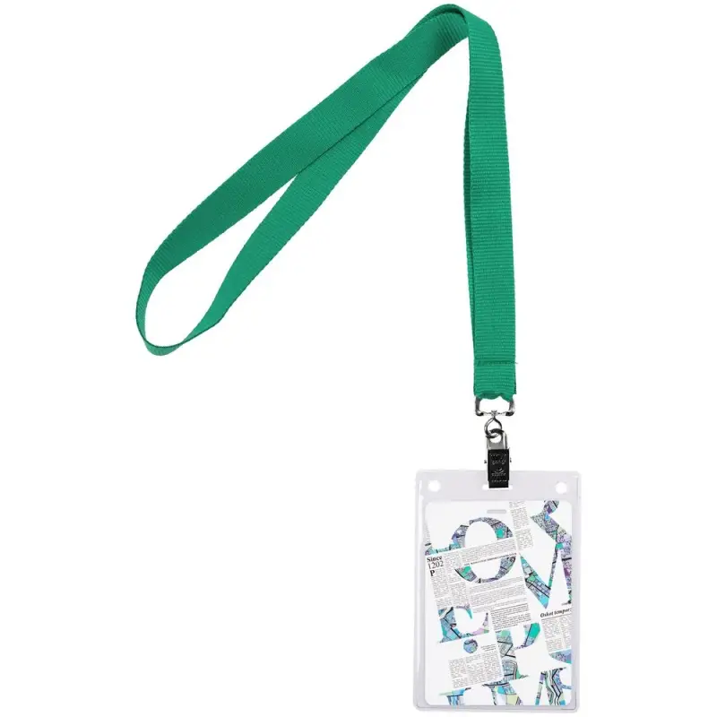 Карман для бейджа Lucent Maxi, вертикальный Карман для бейджа Lucent Maxi, вертикальный