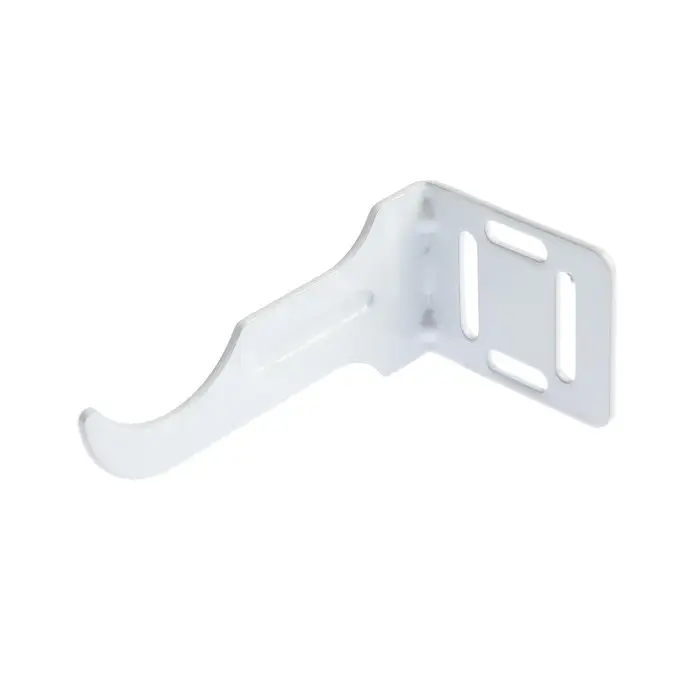 Кронштейн для радиатора правый, полимер, белый