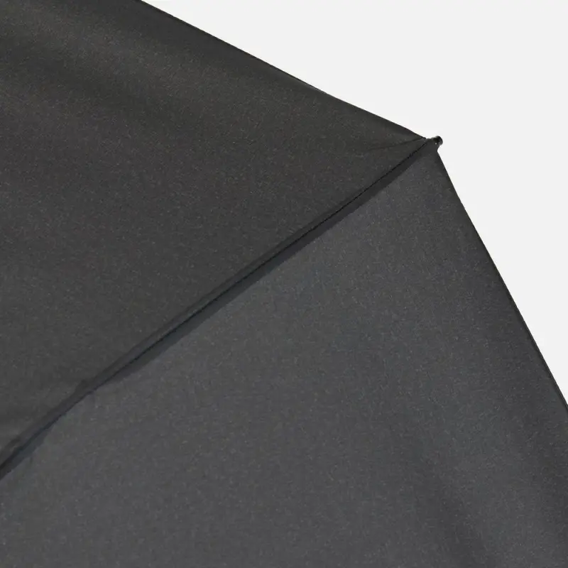 Зонт обратного сложения twoGether с двойным куполом, черный