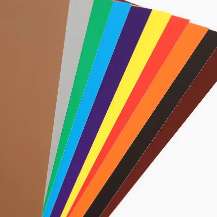 Картон цветной, А4, 10 листов, 10 цветов, мелованный, односторонний, в папке, 240 г/м&sup2;, Маша и Медведь