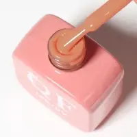 Гель лак для ногтей, однотонный, трехфазный, 10 мл, LED/UV, оранжевый (179)